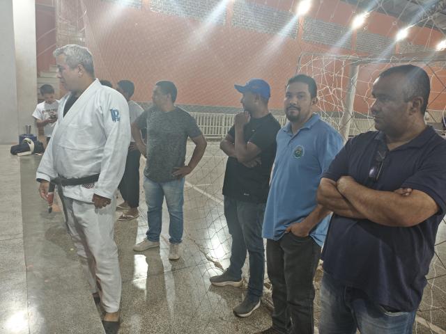 Prefeitura realizou aula inaugural de jiu-jitsu