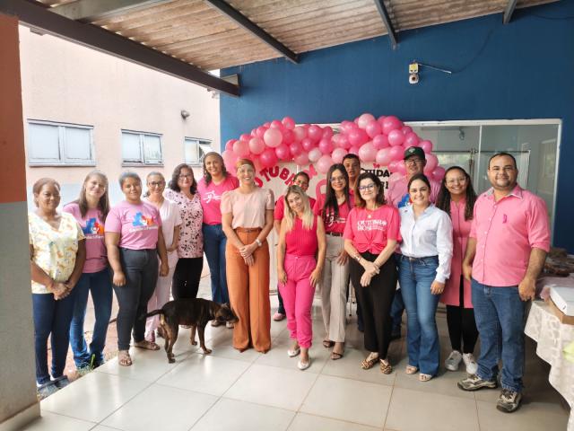 Prefeitura de Corguinho promove café da manhã em alusão ao Outubro Rosa