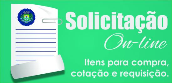 Logotipo do serviço: Requerimento de itens para compra